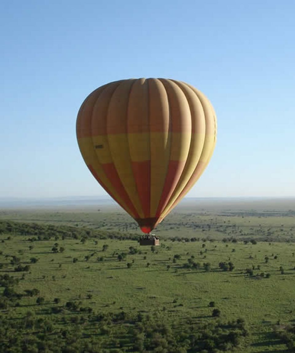 Hot air Murchison Falls National Park