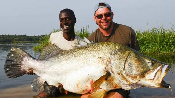 fishing on Murchison Falls National Park